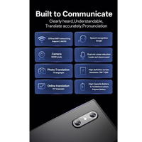 Traducteur vocal intelligent portable Wi-Fi 148 langues, pour affaires et voyages, traduction en temps réel en ligne/hors ligne, écran IPS 2,4 pouces