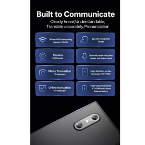 Traducteur vocal intelligent portable Wi-Fi 138 langues en gros pour affaires et voyages, en temps réel, en ligne/hors ligne, avec enregistreur vocal IA - Product Image 6