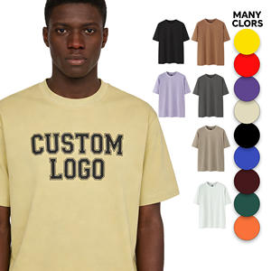 Camiseta Oversize de Algodón 100% Tejido de 210 g/m² para Hombre, Estilo Casual Urbano, Largo Regular, en Blanco, ¡Gran Oferta! - Product Image 1