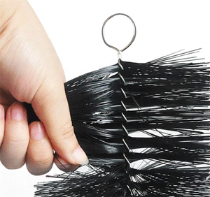 Toit en plastique de gouttière de l'eau de pluie pare-feuilles maille brosse protecteur - Product Image 2
