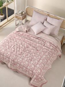 Jaipuri indien léger coton main bloc couette réversible main bloc impression couette coton bio couette pour la maison et l'hôtel - Product Image 4