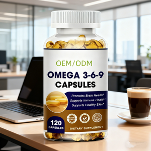 Venta Directa de Fabricantes OEM de Cápsulas de Aceite de Pescado Omega-3 Personalizadas, Suplementos Alimenticios Naturales de Marca Propia - Product Image 4