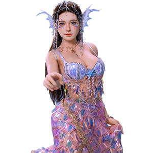 Силиконовая кукла с реалистичной грудью и влагалищем, имитирующая женское тело, с вагинальным и анальным отверстиями, секс-игрушка для взрослых. - Product Image 1