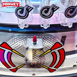 Marwey Entertainment Game Center Nouvelle machine de jeux de prix de billets de loterie d'arcade de cartes folles à pièces - Product Image 3