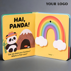 Thân thiện với môi tùy chỉnh in trẻ em Bảng các tông in sách theo yêu cầu - Product Image 3