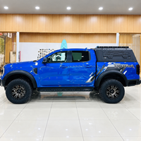Capot de camionnette d'atelier mobile pour service sur site à distance, compatible Ford Ranger Hilux Navara D-max Poer, avec entrée à clé et coque arrière rigide