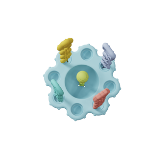 Nuevo diseño de silicona desarrollo inteligencia juguete bebé mano silicona mordedor <span class=keywords><strong>dormir</strong></span> tranquilo - Product Image 2