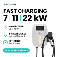 Enchufe de Carga Inteligente para Vehículos Eléctricos con Pantalla LCD y Configuración por Aplicación, Cargador de Coche Pequeño y Portátil con Enchufe Tipo 2