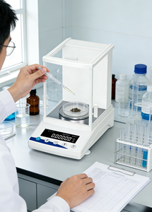 Balanza Analítica Científica de Laboratorio Digital de Alta Precisión de 62 g, 0.01 mg/0.00001 g - Product Image 1