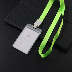 Hộp đựng thẻ nhân viên trong suốt bán buôn, bằng nhựa, có dây đeo cổ tháo rời, dùng cho trường học, văn phòng, doanh nghiệp - Product Image 4