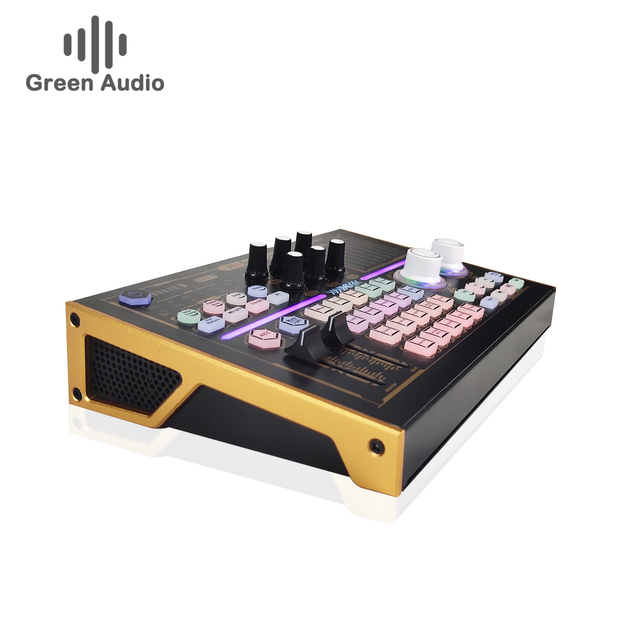 GAX-N8 Audio Interface Live Mixer Set Support 48v Mic Equipment NEW HOT Professional Recording Sound Card