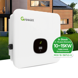 <span class=keywords><strong>Inversor</strong></span> <span class=keywords><strong>Solar</strong></span> Trifásico Growatt de 10kw 12kw 15kw Conectado a la Red con Doble Mppt para Uso Doméstico - Product Image 3