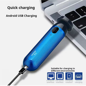 Mini <span class=keywords><strong>rasoir</strong></span> électrique portable pour hommes, <span class=keywords><strong>rasoir</strong></span> <span class=keywords><strong>rechargeable</strong></span> pour le voyage en voiture, épilation professionnelle, <span class=keywords><strong>rasoir</strong></span> pour les soins du visage et du corps Vente en gros <span class=keywords><strong>pas</strong></span> <span class=keywords><strong>cher</strong></span> - Product Image 2