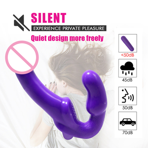 Dubbele <span class=keywords><strong>Strapon</strong></span> Dildo G Spot Vagina Stimulator Erotische Strapless Dildo 'S Voor Vrouwen Anale Speelgoed Voor Volwassenen Seksspeeltjes Voor Lesbische - Product Image 6
