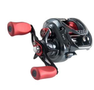 金属塩水ベイトキャスティングオリジナルDAIWA NEW TATULA SV TWCSレッドスパイダースロージギングトローリングリール - Product Image 1