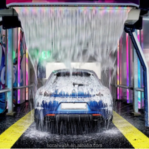 Machine de lavage de voiture automatique sans contact 360 ° mousse électrique vapeur et nettoyage haute pression pour un usage commercial - Product Image 2