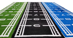 Gazon artificiel à motif <span class=keywords><strong>pelouse</strong></span> pour salle de sport, piste de sprint fonctionnelle, herbe synthétique pour entraînement à domicile et fitness - Product Image 2