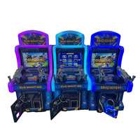 Machine de jeu de tir LCD 42 pouces de haute qualité à monnayeur pour deux joueurs, simulateur de tir à deux pistolets passionnant pour enfants, pour divertissement intérieur