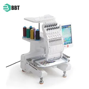 12 Needles Mini Single Head Embroidery Machine Digital Embroidery Punching and Sewing Machine