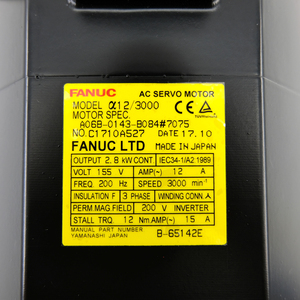 ชุด FANUC ของแท้สำหรับ A06B-0143-B084 ซีรีส์ A06B สำหรับส่วนประกอบการขับเคลื่อนอัตโนมัติของเครื่องจักร - Product Image 5