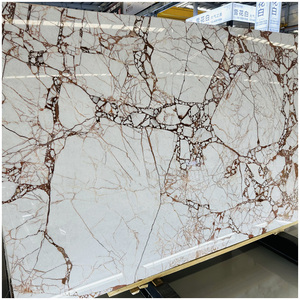 แผ่นหินอ่อนสีชมพู Calacatta Rosso ขัดเงาสำหรับปูพื้นห้องน้ำ ห้องครัว และเคาน์เตอร์ในโรงแรมหรูและบ้านพักตากอากาศระดับไฮเอนด์ - Product Image 3