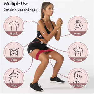 Tùy chỉnh màu sắc thể thao kháng hip vòng tròn tập thể dục tập thể dục ban nhạc đàn hồi thiết lập của chiến lợi phẩm ban nhạc cho tập thể dục tập thể dục - Product Image 5