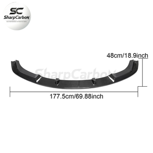 Lame de pare-chocs avant en fibre de carbone pour <span class=keywords><strong>BMW</strong></span> F87 M2 Coupé 2016-<span class=keywords><strong>2019</strong></span> - Amélioration Facelift - Product Image 5