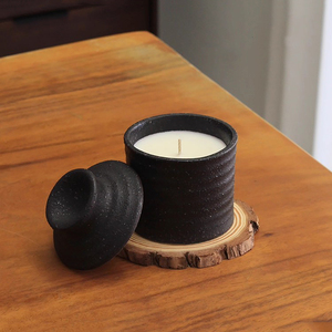 WELLNESS Décoration d'ambiance pour la maison, fabrication sur mesure ODM OEM, pot <span class=keywords><strong>en</strong></span> <span class=keywords><strong>terre</strong></span> <span class=keywords><strong>cuite</strong></span> ancien et calme, bougies parfumées à la cire de soja, cadeaux parfumés - Product Image 1
