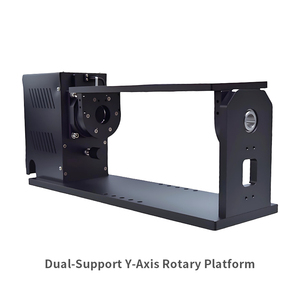 Mécanisme rotatif électrique à cinq axes <span class=keywords><strong>Taozi</strong></span>, positionneur multi-angle axe R, plateforme double support axe Y, cœur PLC, 220V, 100kg, 1 - Product Image 5