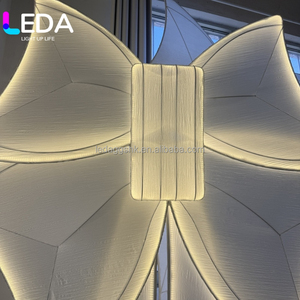 ฉากหลังงานแต่งงาน LEDA แบบโรแมนติก โครงโลหะรูปโบว์พร้อมไฟ LED สำหรับตกแต่งงานแต่งงาน - Product Image 2