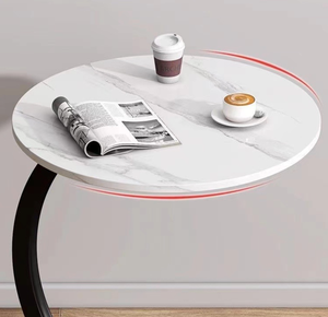 Wholesale Coffee <b>Table</b> Bedside Desk for Kitchen Living Room Density Board + Metal Frame Portable Home Study Furniture Outdoor - Product Image 2