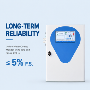 Analizador Multiparamétrico de Calidad del Agua, Monitor en Línea de Amoníaco, Nitrógeno y Sulfuro en Aguas Residuales, Detector de Calidad del Agua COD - Product Image 3