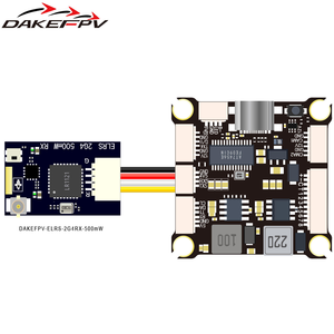 DAKEFPV ELRS 2.4G doppia Antenna diversità Receiver-433/500/750/868/915MHz a lungo raggio FPV Freestyle RC Racing Drone compatibile - Product Image 1