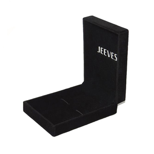 Tùy Chỉnh In Logo Mens Khuy Măng Sét Hộp Quà Tặng, Mens Velvet Khuy Măng Sét Hộp Hiển Thị - Product Image 1