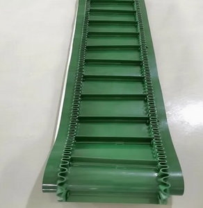 Gıda sınıfı PU/PVC yeşil yanak Cleats hafif sanayi için konveyör bant saptırma ekleyin - Product Image 4