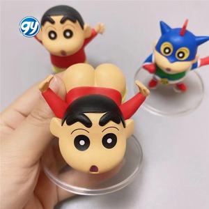 Crayon Shin Chan Q versión 6 uds figura conjunto Butt Star familias modelo en caja - Product Image 4