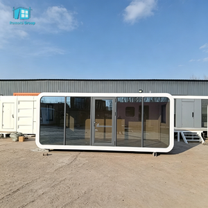 Nuovissima Cabina Apple di Tendenza 20Ft 40Ft, Ufficio <span class=keywords><strong>Mobile</strong></span>, Casa Prefabbricata Compatta, Casa Container Prefabbricata <span class=keywords><strong>per</strong></span> Esterni - Product Image 3