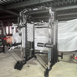 새로운 디자인 다기능 홈 체육관 장비 무게 스택 도매 판매 스틸 스미스 기계 - Product Image 5