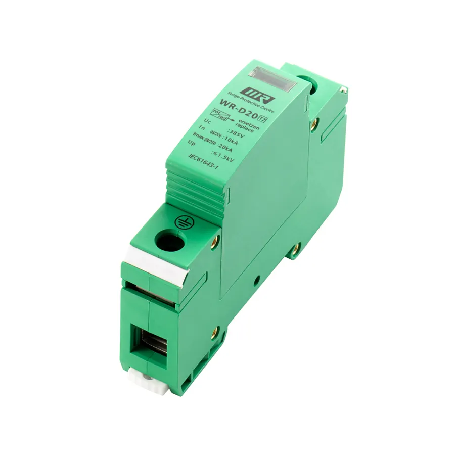 IEC 61643-1/GB 18802.1electrical equipment SPD 275V/385V Transient Voltage Surge protector AC 1P