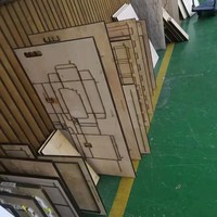 Di alta qualità in acciaio personalizzato lama giapponese taglio del legno muore in legno per incisione Base di stampo per coltello artigianale in pelle