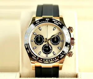 Reinigungsuhr vom werk top Super Clone 4130 Uhrwerk Chronograph uhr für Rolexables Herrenuhr automatische mechanische wasserdichte Uhr