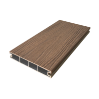 Revêtement de terrasse en composite bois-plastique (WPC) certifié FSC, résistant aux UV, imperméable, haute résistance, en aluminium