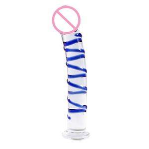 Groothandel Leuke Seksspeeltjes Crystal <span class=keywords><strong>Glass</strong></span> <span class=keywords><strong>Dildo</strong></span> Voor Vrouwen - Product Image 6