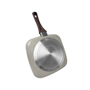 Non Stick Aluminum square Granite <strong>Fry</strong> <strong>Pan</strong> Nonstick square Beef Steak <strong>Grill</strong> <strong>Pan</strong> Outdoor Camp <strong>Grill</strong> <strong>Pan</strong> - Product Image 5