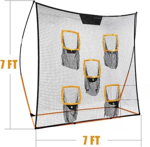 <span class=keywords><strong>Red</strong></span> <span class=keywords><strong>de</strong></span> Rebote para Fútbol 7x7 pies, <span class=keywords><strong>Red</strong></span> <span class=keywords><strong>de</strong></span> Entrenamiento <span class=keywords><strong>de</strong></span> Fútbol con <span class=keywords><strong>Red</strong></span> <span class=keywords><strong>de</strong></span> Sujeción, Portería <span class=keywords><strong>de</strong></span> Fútbol Portátil para Práctica <span class=keywords><strong>de</strong></span> Tiros y Pases XH1-S018 - Product Image 2