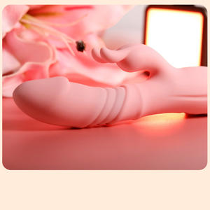 Consolador vibrador superpotente de 10 velocidades, vibradores recargables por Usb, consolador de conejo realista, juguete sexual para mujeres - Product Image 5