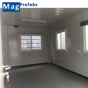 Abordable Préfabriqué 20 pieds 40 pieds Détachable Conteneur Van Maisons Camp de Travail au Sénégal avec Acier Inoxydable - Product Image 3