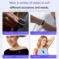 Plaud NotePin S Enregistreur vocal IA 2026, petit micro intelligent portable à clipser poitrine/bracelet, discret pour usage professionnel