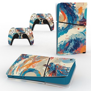 สติกเกอร์สำหรับ PS5 Slim Digital Console - พร้อมสกินตกแต่งคอนโทรลเลอร์ - Product Image 5