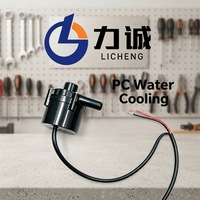 Pompe CC sans balais Licheng haute efficacité 12V/24V pour machine à glaçons et distributeur d'eau, anti-corrosion et faible bruit
